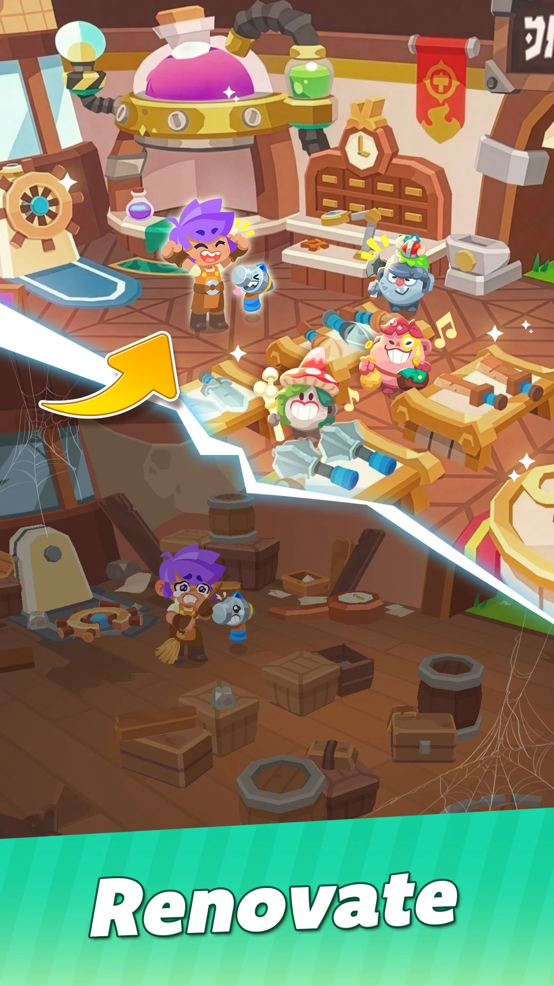 Weaponia : Merge & Fight screenshot